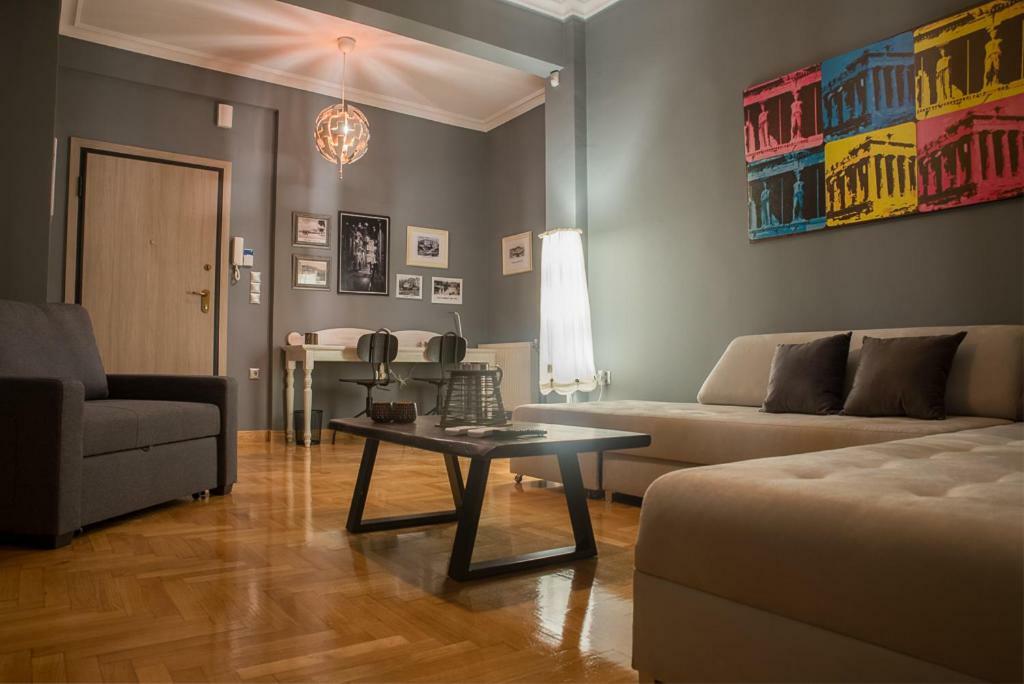 Modern & Stylish Apt At The Heart Of Athènes Extérieur photo