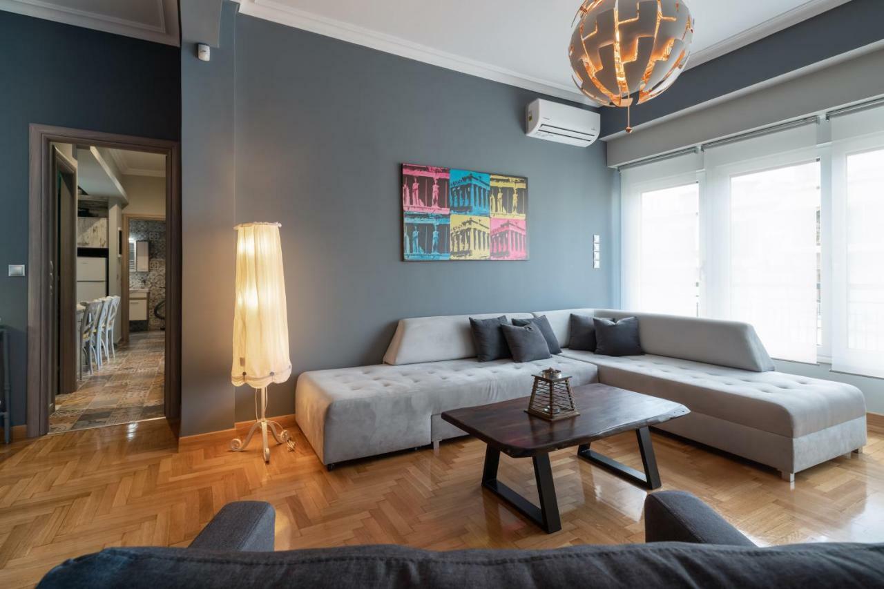 Modern & Stylish Apt At The Heart Of Athènes Extérieur photo