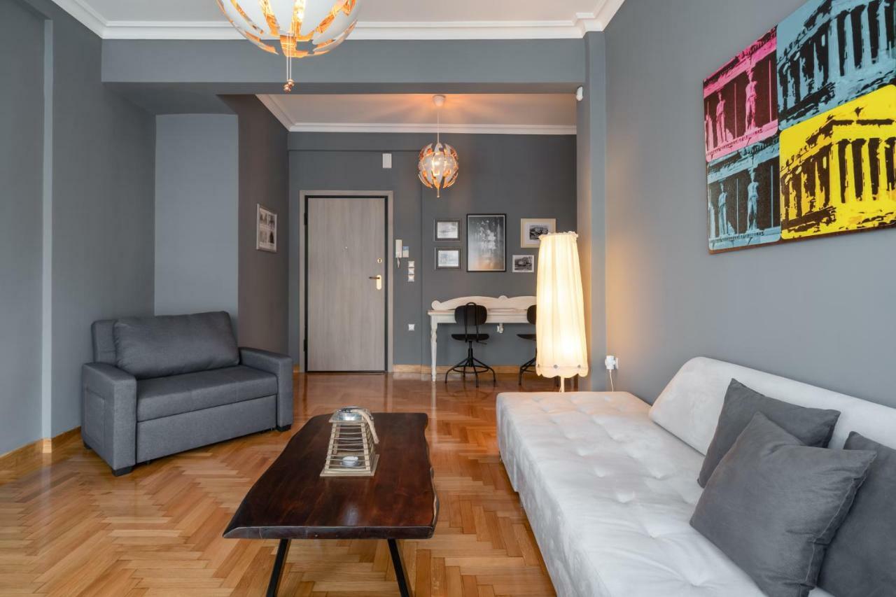 Modern & Stylish Apt At The Heart Of Athènes Extérieur photo